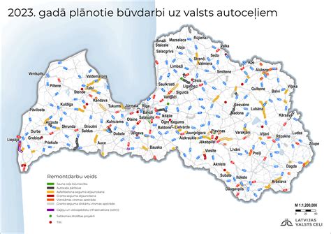 latvijas valsts ceļu karte.